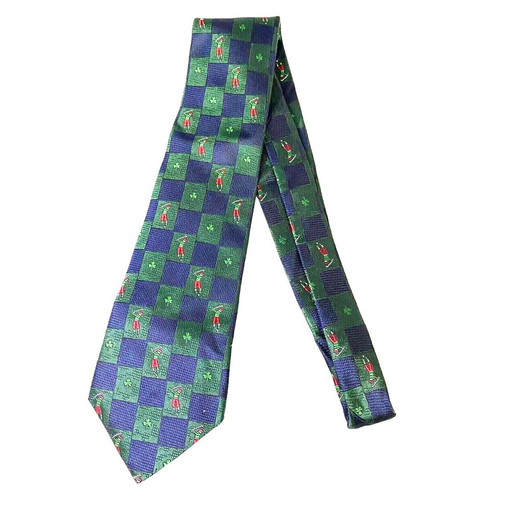 #6642 Everyday Navy Blue with Teacher Details Mens Necktie, Tie